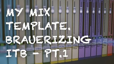 My mix template review |  Brauerizing® ITB - Pt.1 (English Subtitles)