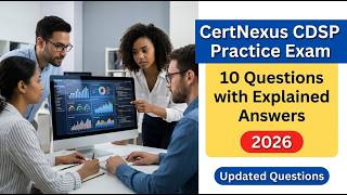CertNexus Certified Data Science Practitioner CDSP Practice Exam: 10 Practice Questions and Answers