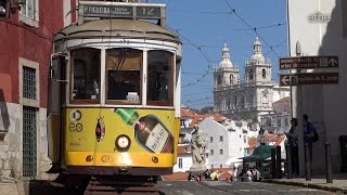 Lisbon Tram in 4K | Straßenbahn Lissabon | Linie 28 Alfama | Carris Lisboa | 07.04.2016