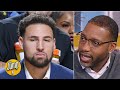 'For what? No. No!' Tracy McGrady doesn't want Klay Thompson coming back this season | The Jump