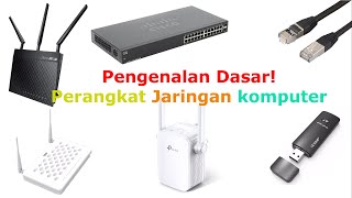 Pengenalan perangkat jaringan komputer