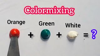 Guess the Final color | Satisfying video | Art video | Color Mixing | paint Mixing | Aesthetic Arts