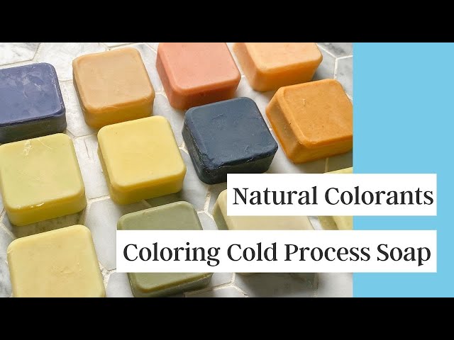 Natural Colorants for Cold Process Soap Pt. 2