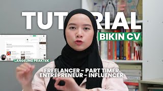 5 CARA BUAT CV UNTUK FREELANCER, PART-TIMER, ENTREPRENEUR, CREATOR