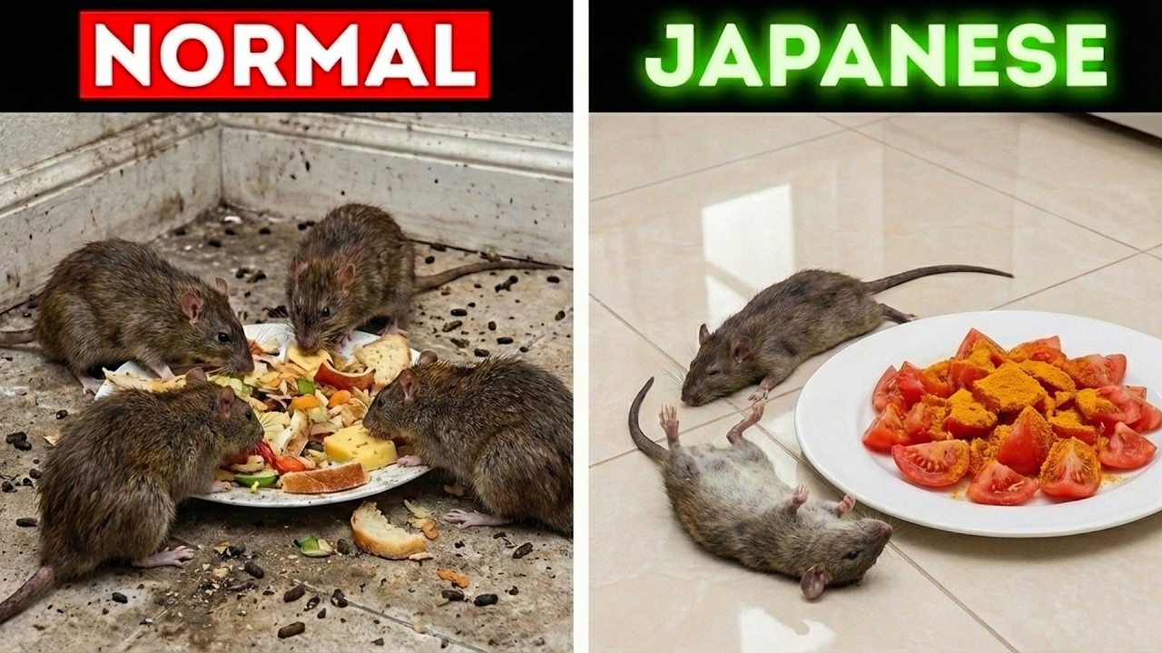 The Japanese Secret That Kill Rats Instantly Without Poison or Spending ...