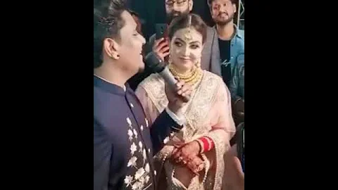 ZUBAAN SONG BY KAMAL KHAN ON HIS WEDDING,MANJE BISTRE 2