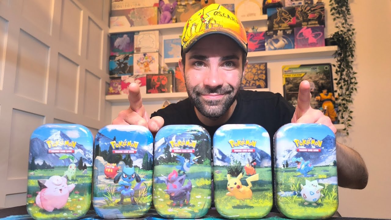 APRO LE NUOVE MINI TIN POKÉMON MEGA EVOLUZIONI ASCESA EROICA