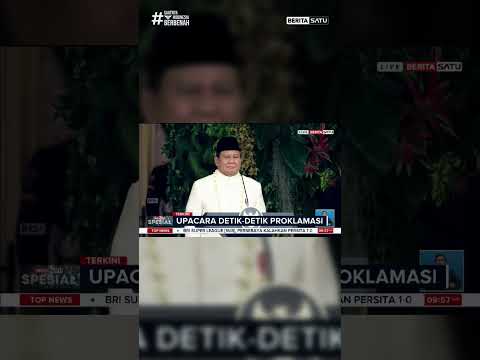 Presiden Prabowo Memimpin Upacara Peringatan Detik-detik Proklamasi #beritasatu