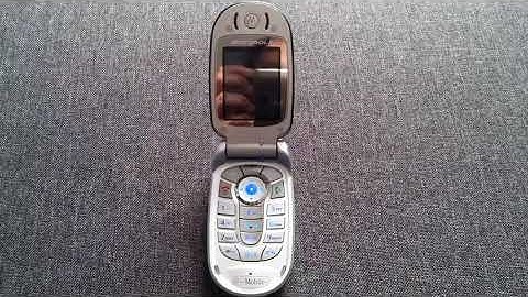 Motorola E550 Startup & Shutdown (T-Mobile)