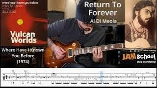 Return To Forever Vulcan Worlds Al Di Meola Guitar Solo