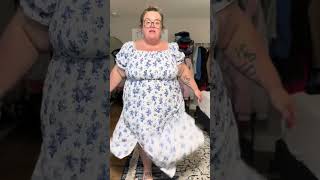 This dress fits like a glove and comes in plus size up to size 4X