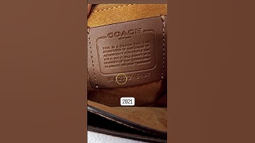 Coach bag codes meaning. Fake or real? @glovehandsreviewbrands #coach #coachbag #coachbags
