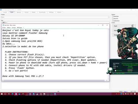 Comment flasher Galaxy S5 SM-G900P avec Z3X Box