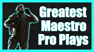 Greatest R6S Maestro Pro League Plays