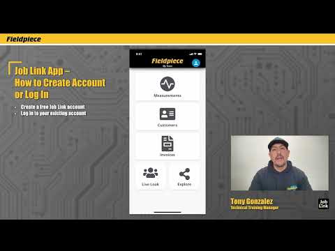 Job Link System App - How To Create an account or login