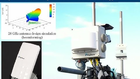 Fujikura develops 5G millimeter-wave wireless modules.