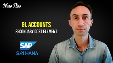How to Create a Secondary Cost Element: SAP S/4 HANA