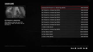 RDR2 Version 1.00 - Weapons Expert Challenges - Speed Run Attempt 1