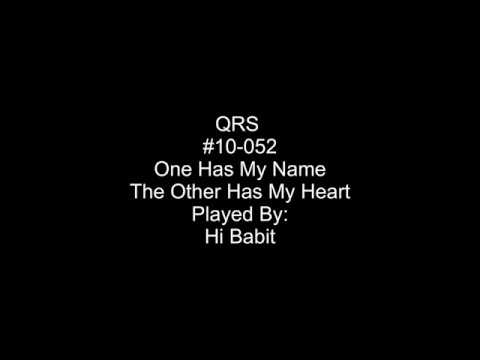 player piano price One Has My Name The other Has My Heart - QRS #10-052