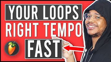 How To Make Any Loop Fit, FAST(How To Sync Samples To Project Tempo In FL Studio 20)