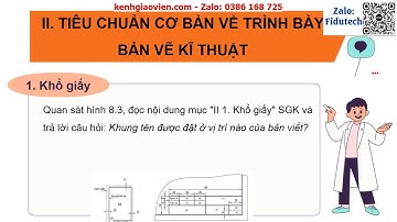 Giáo án powerpoint bài 8: Bản vẽ kĩ thuật...| GA điện tử Công nghệ 10 - Thiết kế công nghệ cánh diều