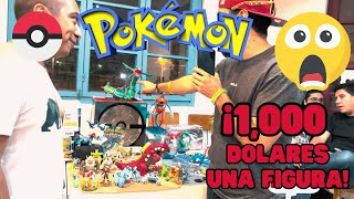¿Cuesta1,000 dólares una figura pokemon? exhibición de colección Jakks, jazwares, Hasbro, Tommy 2023