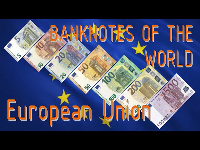 Banknotes of the World - Eurozone. Euro. class=