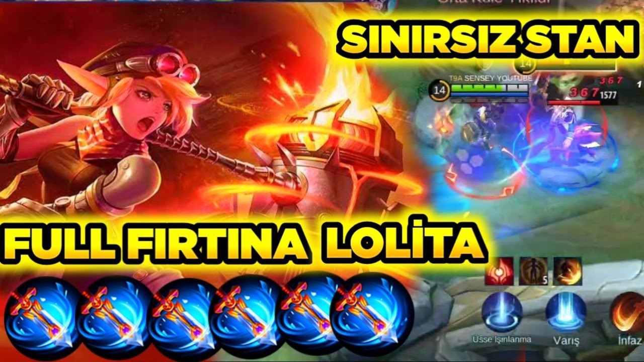 FULL FIRTINA LOLİTA SINIRSIZ STAN MUHTEŞEM @MuranoMLBB İLE KAOS MODU Mobile Legends