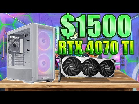 BEST 4K Gaming PC Build 2023 🥇| I5 13600K + RTX 4070 TI Gaming PC (January)