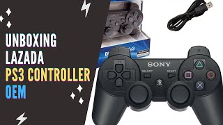 UNBOXING LAZADA 2021 - PS3 Controller OEM