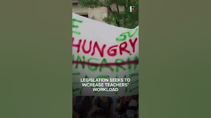 Thousands of Hungarians Protest New Teachers’ Law, Police Violence