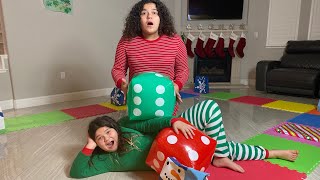 GIANT CHRISTMAS BOARD GAME CHALLENGE With Presents!!!