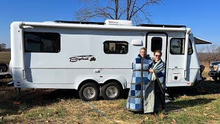 We turned old jeans into a new quilt on the family farm  (Epic RV Road Trip 3 of 5)