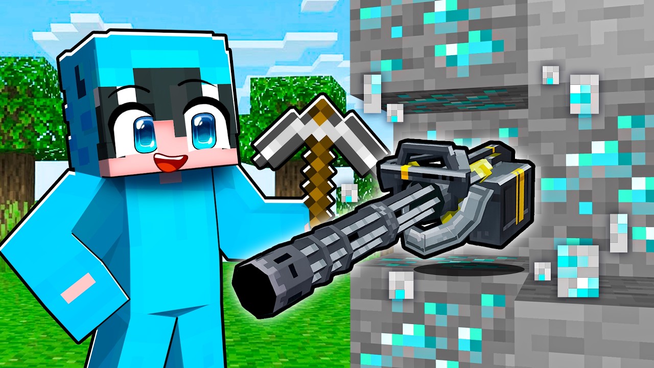 Todos los Minerales dan DROPS ALEATORIOS en Minecraft!