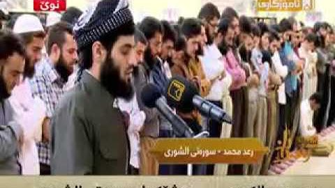 رعد بن محمد الكردي قـراءة لما تيسـر من سورة الشورى ليلة 29 رمضان 1437