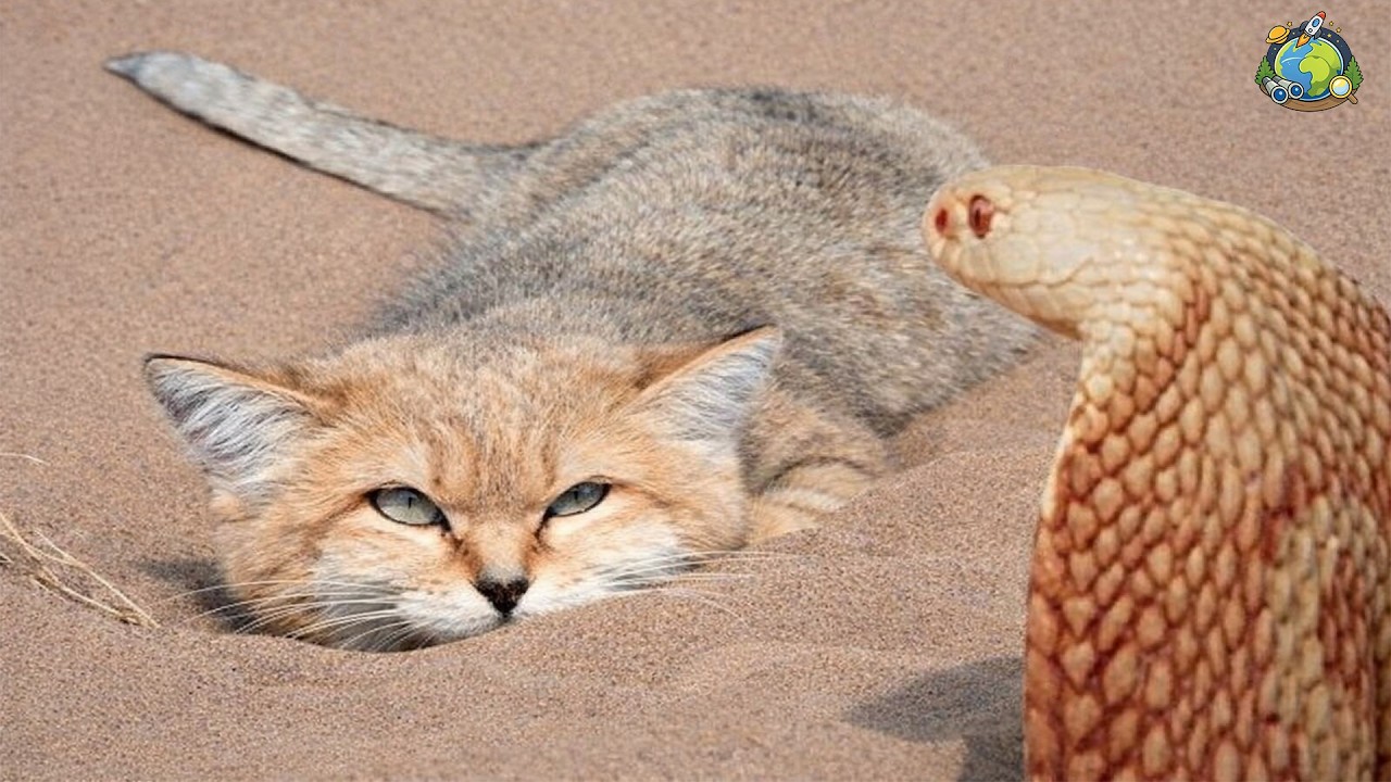 Đây Là Loài Mèo Không Uống Nước, Không Để Lại Mùi, Đi Không Để Lại Dấu Vết Trong Sa Mạc Khắc Nghiệt