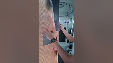 Repair the column.#ledwall #ledscreen #leddisplay #eagerled #ledmodule