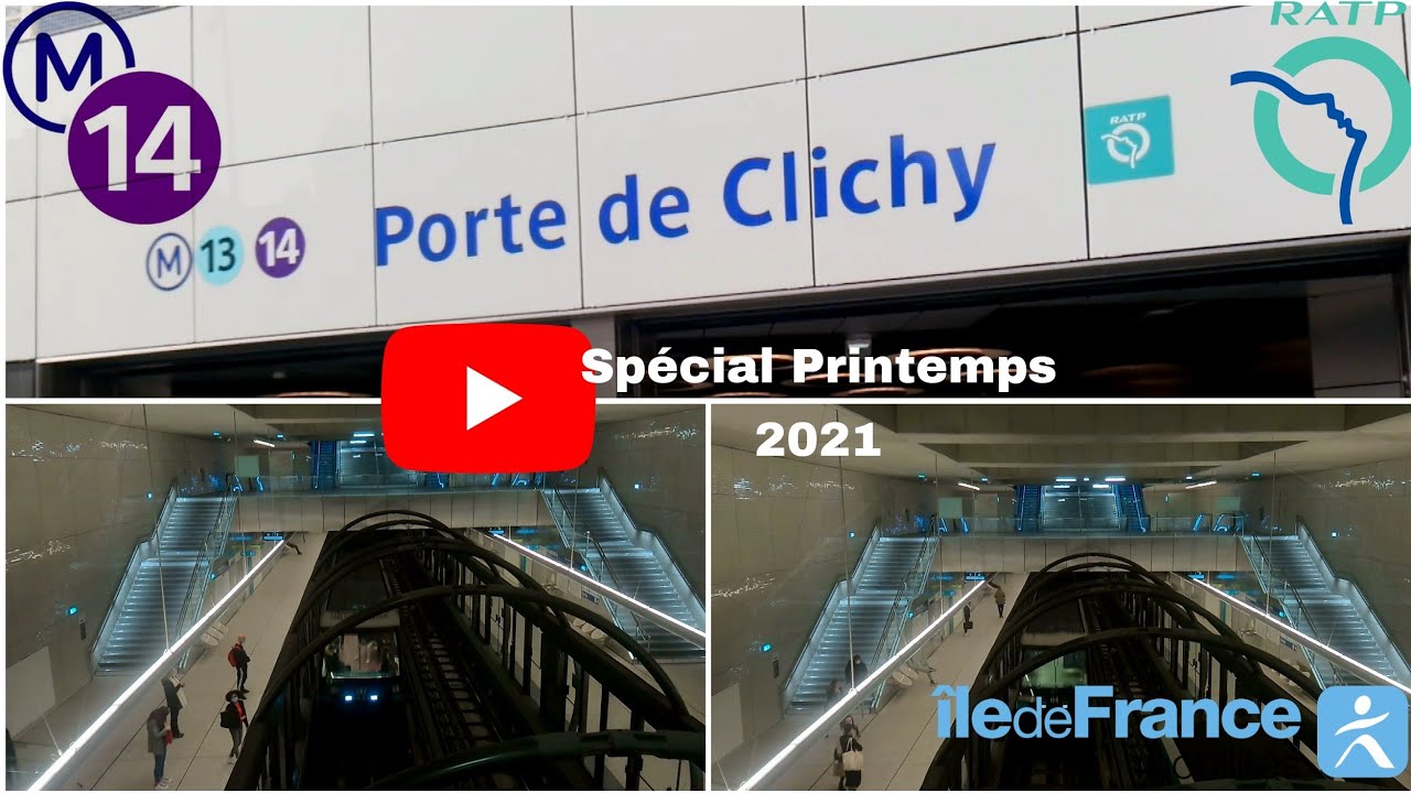 Spécial Printemps 2021 [Métro ligne 14 RATP] Visite de