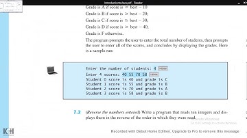 Introduction To Java Programming   Exercise 7 2a