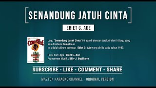 SENANDUNG JATUH CINTA - Ebiet G. Ade (1980) KARAOKE (ORIGINAL VERSION)