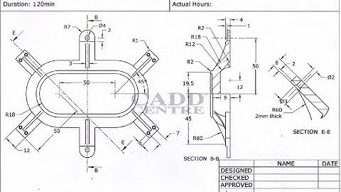 PTC - Creo Tutorial : Details of Bike Engine Cover
