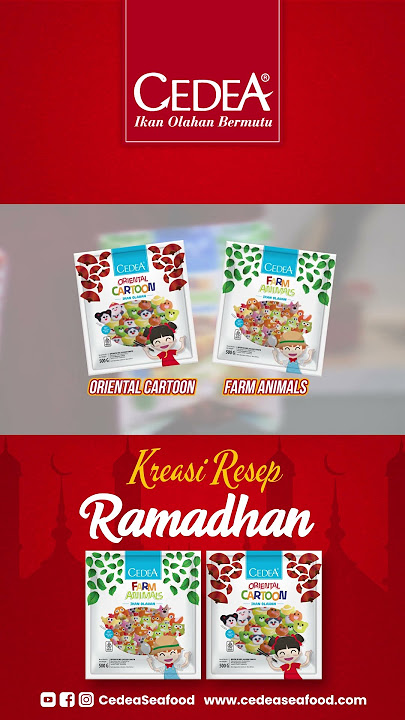 Menu Buka Puasa Anti Ribet: Capcay Ala CEDEA dengan Kejutan Karakter Lucu!