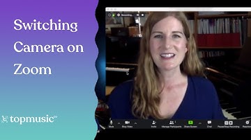 How to change camera view in Zoom for online video lessons