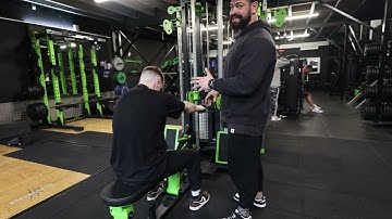 Pronated Grip Upper Back Row