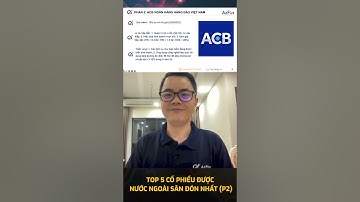 Top 5 cổ phiếu được khối ngoại yêu thích nhất P2 #chungkhoan