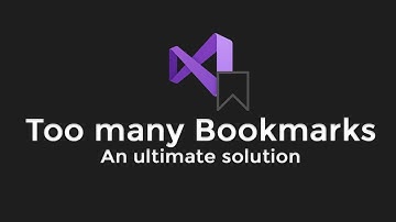 Visual Studio Tip #16 - How to deal with too many Bookmarks