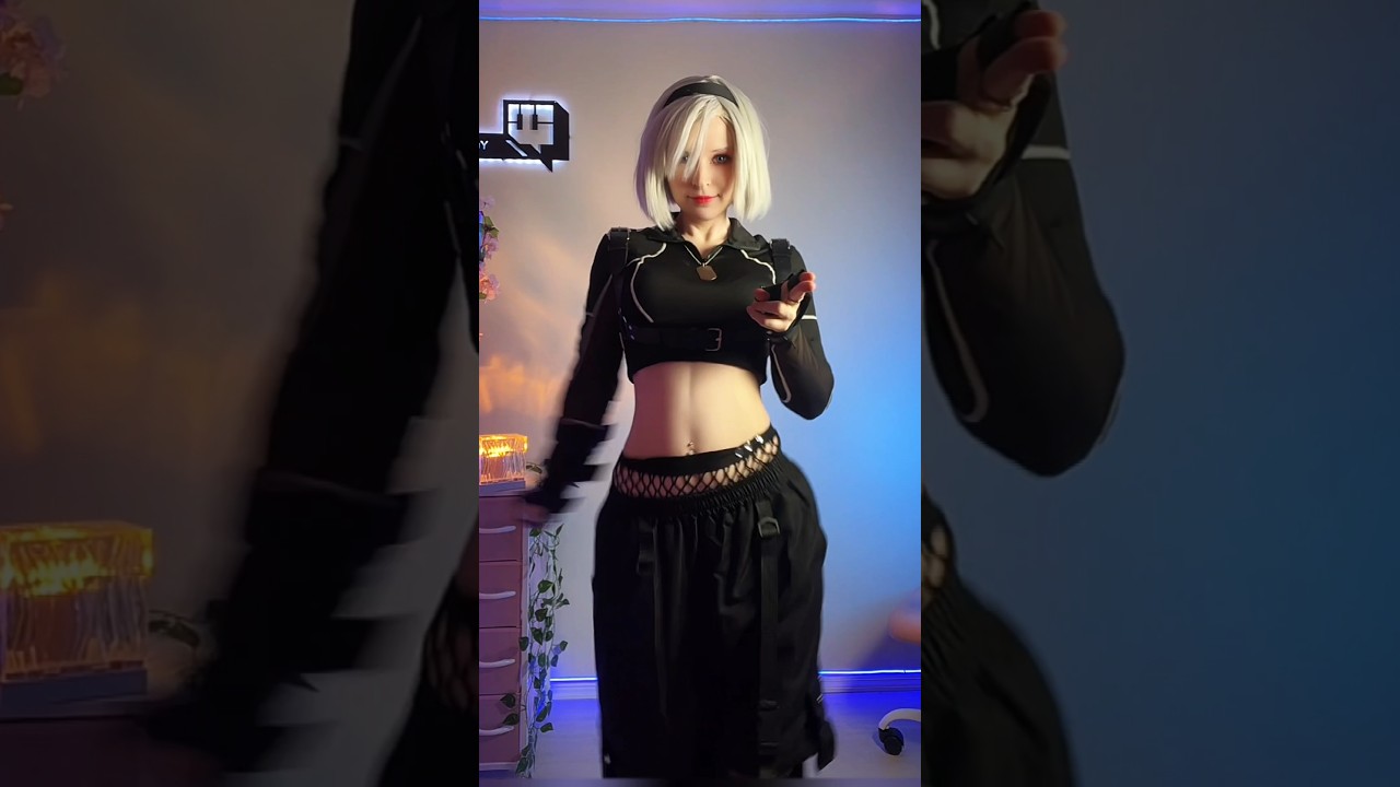 2B🖤 #cosplay #cosplaygirl #2b #cosplayer #nierautomata2b #nierautomata #dance #phonk #2bcosplay