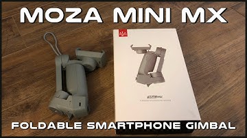 Moza Mini MX Smartphone Gimbal! Unboxing and Setup!