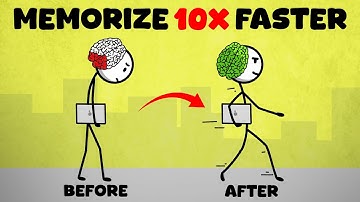 How to MEMORIZE anything so FAST it feels like cheating?