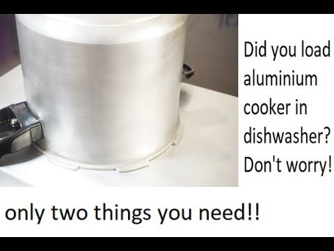 Video: Dishwasher-safe Aluminum Dishes: Can They Be Washed? How To Restore Aluminum After A Dishwasher If The Dishes Are Darkened?